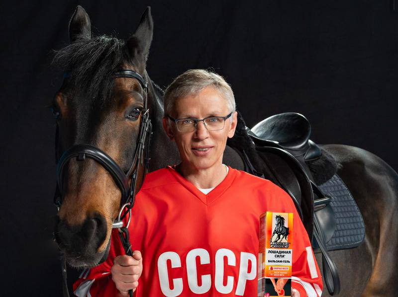 Советник главы штаба сборной России Игорь Ларионов стал амбассадором бренда «Лошадиная сила»